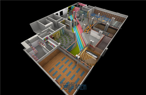 健身房装修效果图