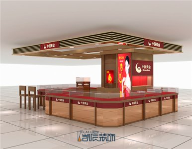 合肥店铺装修：中国黄金珠宝